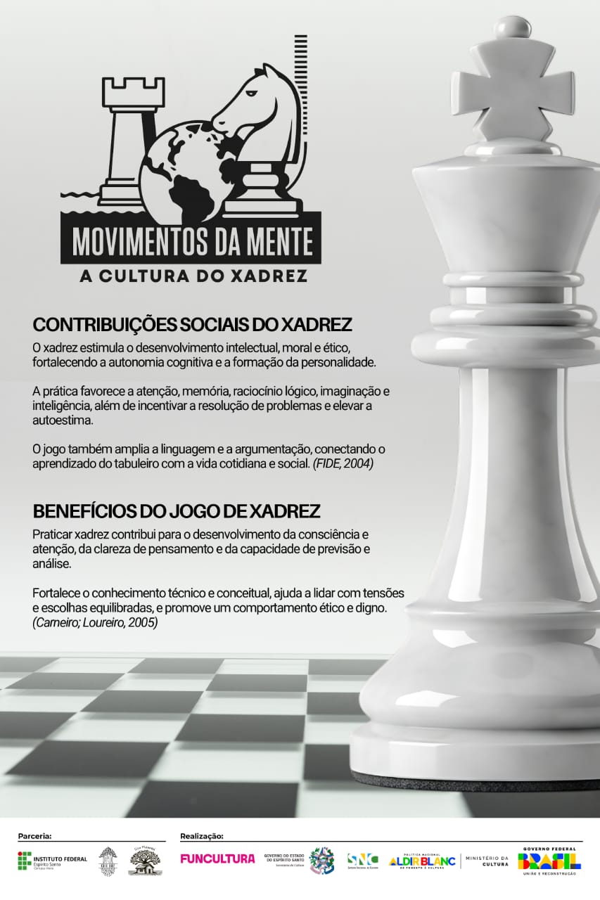 Oficinas de xadrez no Ifes Campus Viana